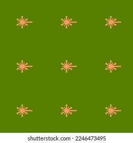 Seamless repeating tiling laser flat icon pattern of avocado and pink-orange color. Background for anniversary postcard.