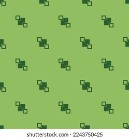 Seamless repeating tiling layer arrange solid sendtoback flat icon pattern of dollar bill and hunter green color. Background for office.