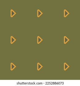 Los medios de mosaico repitiendo sin inconvenientes representan el contorno de un patrón de icono plano de color de color dorado de la madera y el satén. Fondo para el diseño del logotipo.