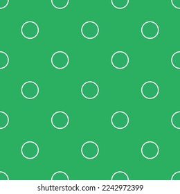 Seamless repeating tiling moon new flat icon pattern of medium sea green and white smoke color. Background for letter.