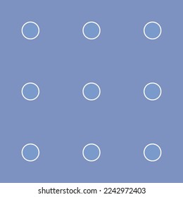 Seamless repeating tiling moon new flat icon pattern of dark pastel blue and white smoke color. Background for poster.