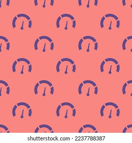 Seamless repeating tiling oil table chart flat icon pattern of ruddy pink and dark lavender color. Design for album cover.