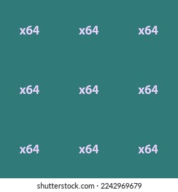 Seamless repeating tiling os x flat icon pattern of celadon green and pale lavender color. Background for flyer.