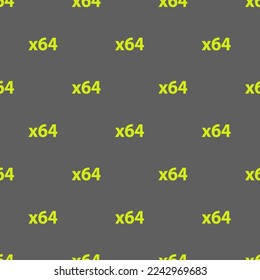 Seamless repeating tiling os x flat icon pattern of dim gray and pear color. Background for kitchen.