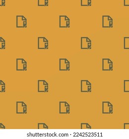 Seamless repeating tiling page location add flat icon pattern of satin sheen gold and umber color. Background for anniversary postcard.