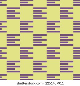 El párrafo de azulejo repitiendo sin inconvenientes dejó un patrón de icono plano de media brota de primavera y color de lavanda oscuro. Diseño para la prueba.