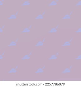 Impresionante repetición de baldosas piper piper patrón de ícono plano de lila y color púrpura pastel claro. Fondo para el escritorio.