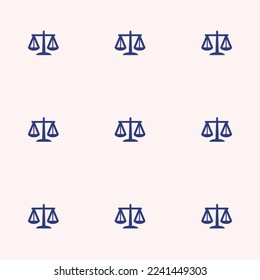 Seamless repeating tiling scale flat icon pattern of linen and st. patrick's blue color. Background for desktop.