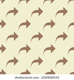 Seamless repeating tiling share alt flat icon pattern of platinum and pale brown color. Background for desktop.