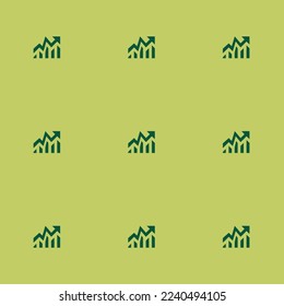 Piel de azulejos repitiendo sin inconvenientes con un patrón de icono plano de color amarillo hansa y verde del estado de sacramento. Antecedentes de la noticia.
