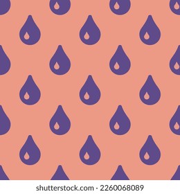 Seamless repeating tiling tint flat icon pattern of ruddy pink and dark lavender color. Backgorund for tablet.