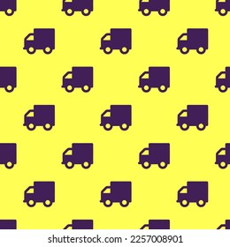 Nahtlose Wiederholung der Fliehkraftwagen flach Symbol Muster der Eisen-und Weltraum-Farbe. Hintergrund für den Desktop.