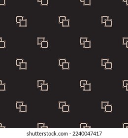 Seamless repeating tiling vector group removed flat icon pattern of dark jungle green and desert sand color. Design for name tag.