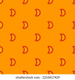 Impresionante repetición de la noche de la noche de las baldosas patrón de icono plano de color amarillo y lujuria cromado. Diseño para la etiqueta de nombre.