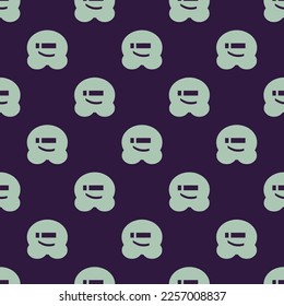 Seamless repeating tiling wpbeginner flat icon pattern of onyx and ash grey color. Background for story.