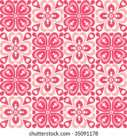 Seamless repeating vector pattern