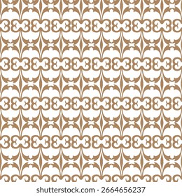 A seamless, repeating vector pattern with an intricate, horizontal structure.