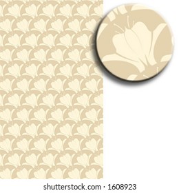 Seamless repeating wallpaper tile
