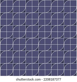 Seamless repetitive geometric pattern in blue color.