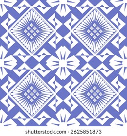 Seamless repetitive geometric pattern for fabric or printing