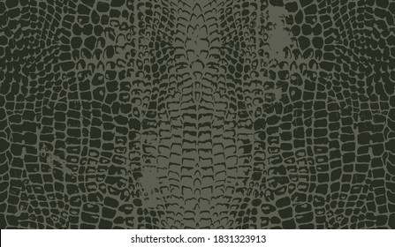 Seamless reptile skin repeat pattern