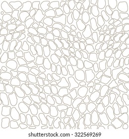 Seamless reptile skin vector pattern. Light grey. Backgrounds & textures shop.