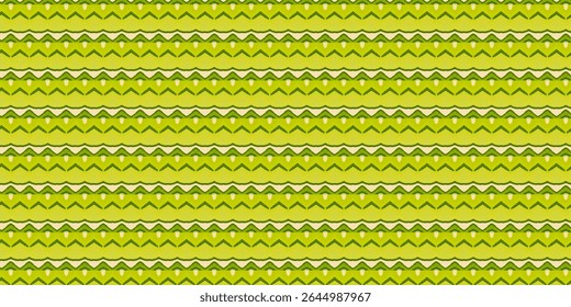 Padrão verde de estilo réptil perfeito com linhas e escalas irregulares em ziguezague. Ideal para projetos com temática de vida selvagem, fundos e têxteis. Apresenta palavras-chave douradas: sem costura, réptil, verde, textura, volta