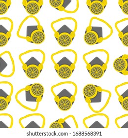 Seamless of respirator masks for prevention coronavirus from covid. Respirator masks consisting of covid accessory with prevention coronavirus. Respirator masks covid is main prevention coronavirus.