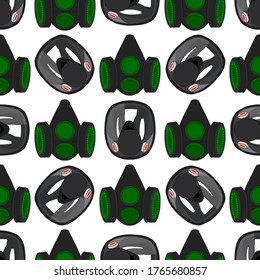Seamless of respirator masks for prevention coronavirus from covid. Respirator masks consisting of covid accessory with prevention coronavirus. Respirator masks covid is main prevention coronavirus.