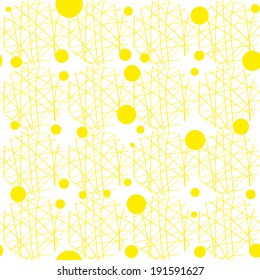 Seamless retro abstract circle pattern 