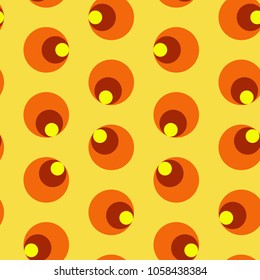 Seamless retro  background 70's