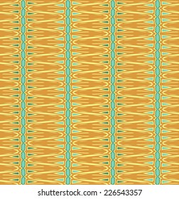 Seamless retro background in modern ikat pattern.