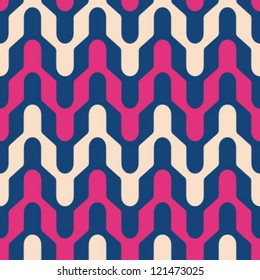 Seamless retro background pattern