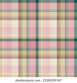 Seamless retro colorful striped plaid pattern design. for plaid, fabric, carpet, rug, textile, clothes, table, weaving, dress, shirt, clothing. Vector drawing