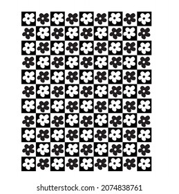 seamless retro flower print for apparel, background, wallpaper