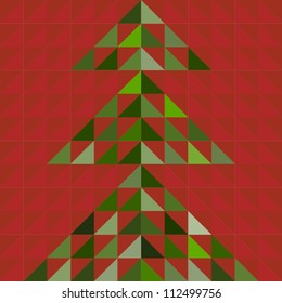 Seamless Retro Geometric Pattern