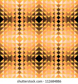 Seamless Retro Geometric Pattern