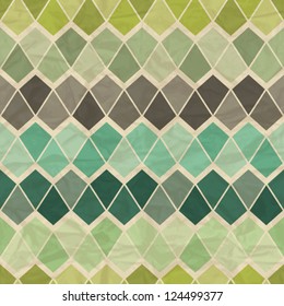 Seamless retro geometric pattern.