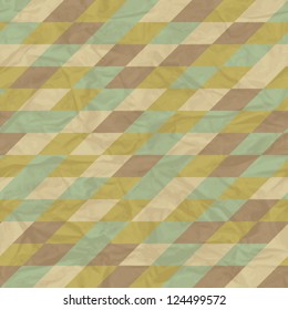 Seamless retro geometric pattern.