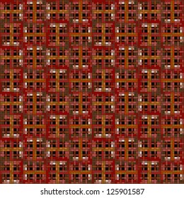 Seamless Retro Geometric Pattern