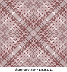 Seamless Retro Geometric Pattern 