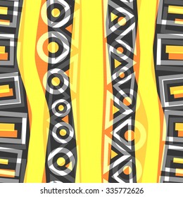 Seamless retro geometric pattern