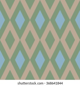Seamless retro geometric pattern.