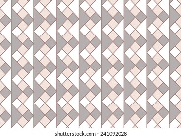 Seamless retro geometric  pattern for background or wallpaper. vector illustration