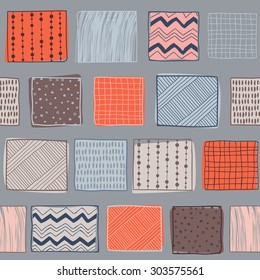 Seamless retro geometric pattern. It can be used for cloth, jackets , bags , notebooks , cards, envelopes , pads , blankets , furniture