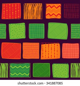 Seamless retro geometric pattern. It can be used for cloth, jackets, bags, notebooks, cards, envelopes, pads, blankets, furniture