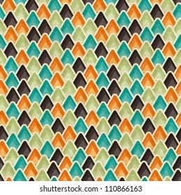 Seamless retro geometric pattern. EPS10 vector texture.