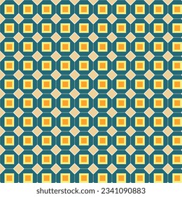 Seamless retro geometric pattern. Retro.Mosaic.