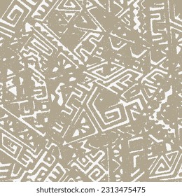 Seamless retro geometric pattern. Vector version available in my portfolio,Stylish seamless pattern in Scandinavian style. Texture vector drawing by hand. Abstract brown background
