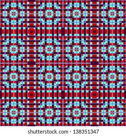 Seamless Retro Geometric Pattern/ Vintage background with classy patterns/ Abstract Ethnic Geometric Pattern/ Ethnic modern geometric seamless pattern ornament background print design